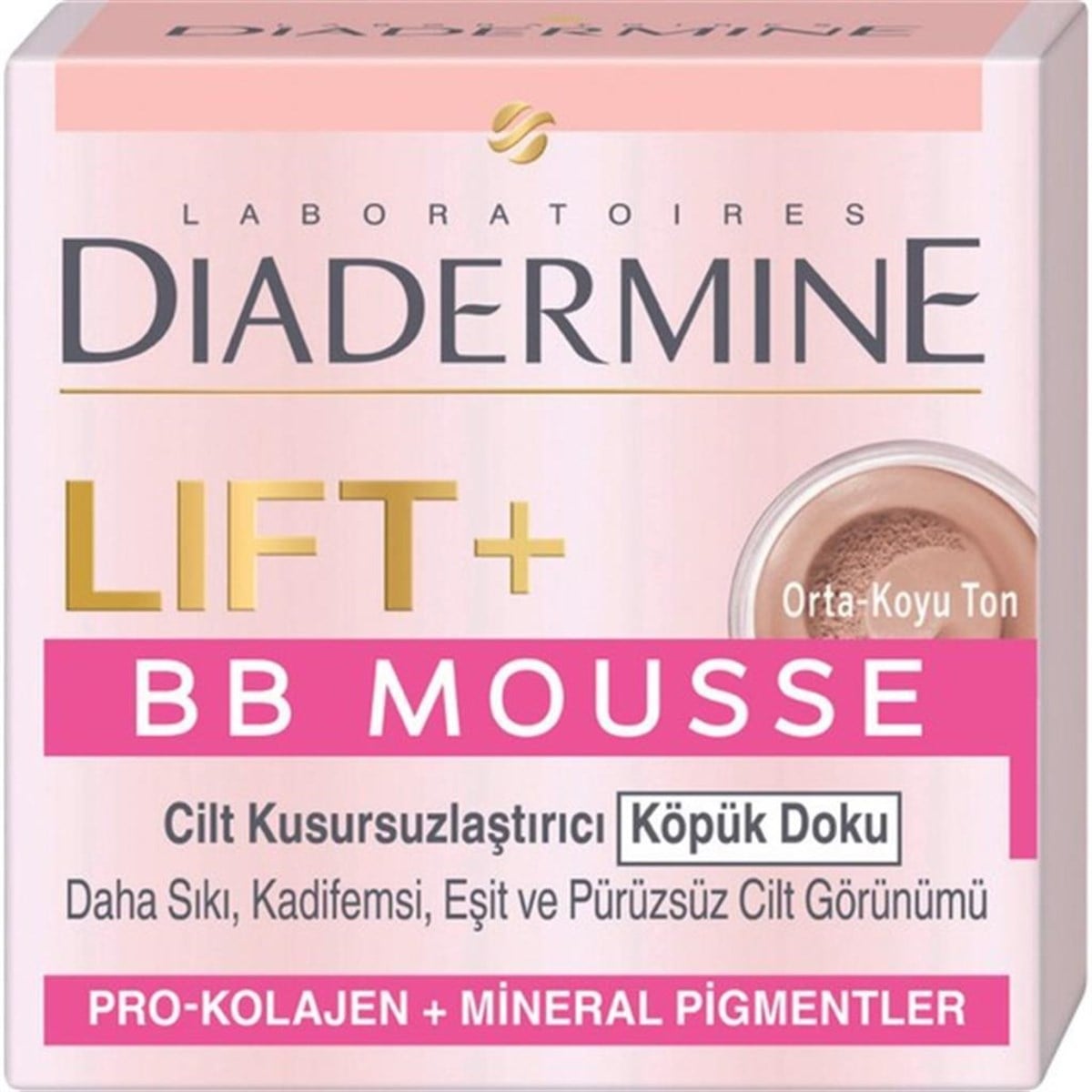 Diadermine Lift+BB Mousse Orta Ton 50 Ml