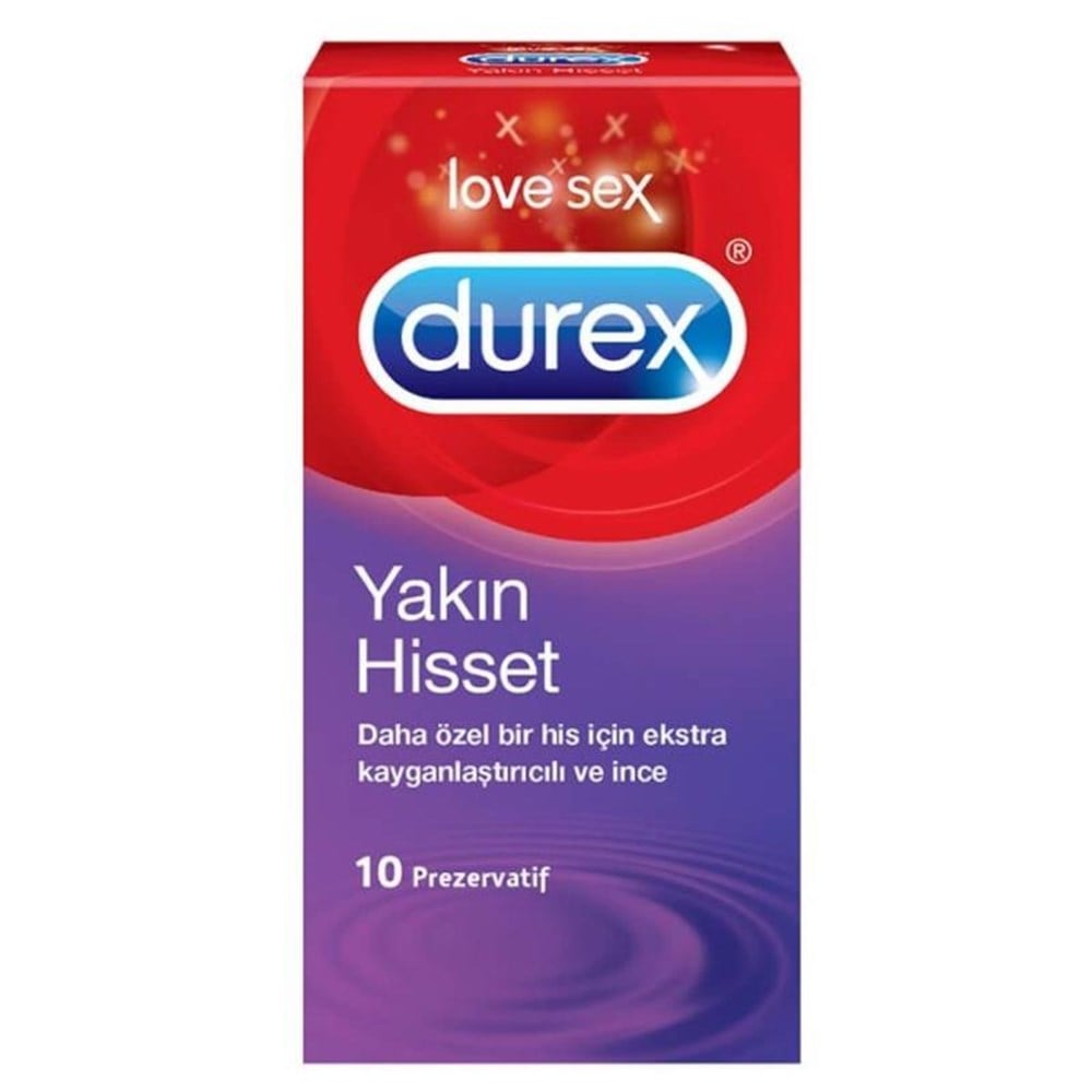Durex Yakın Hisset Prezervatif 10'Lu