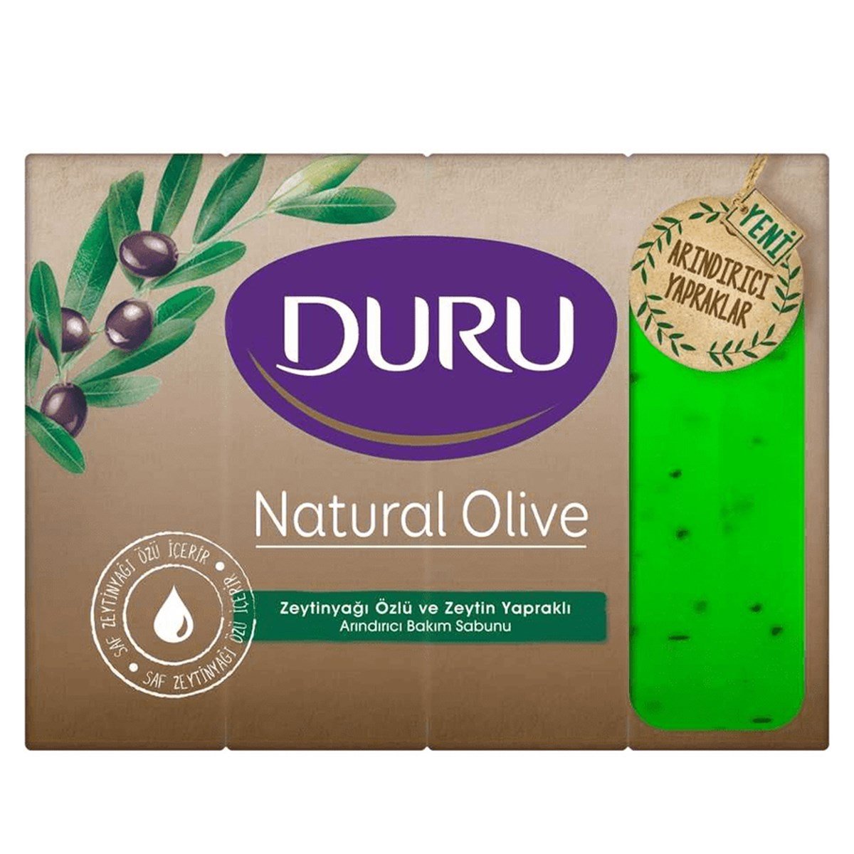 Duru Natural Olive Zeytin Yapraklı Güzellik Sabunu 600 Gr