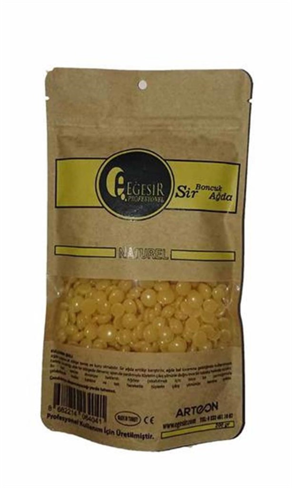 Egesir Sir Boncuk Ağda Naturel 200 GR