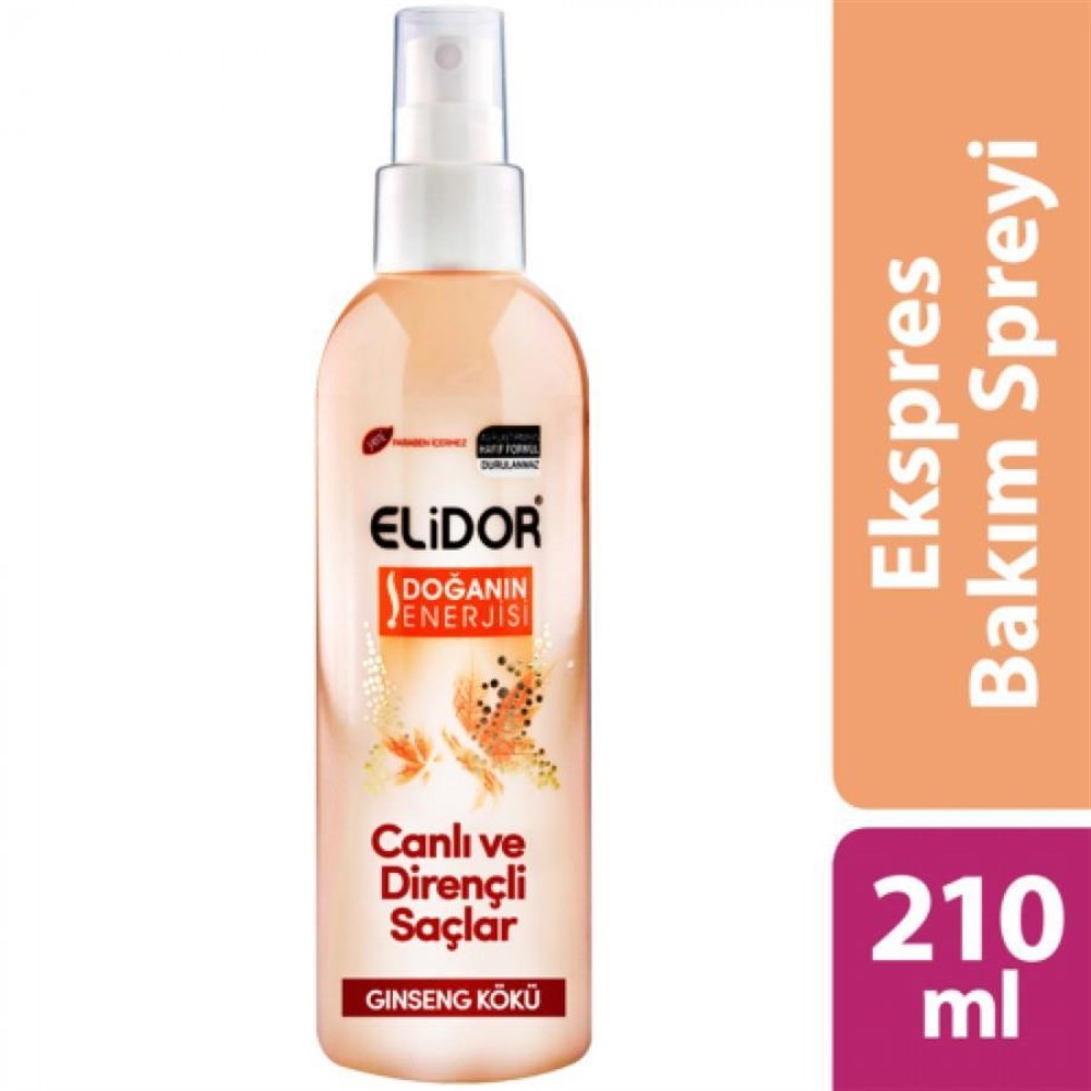 Elidor Bakım Spreyi Canlı Ve Dirençli Saçlar 200 Ml