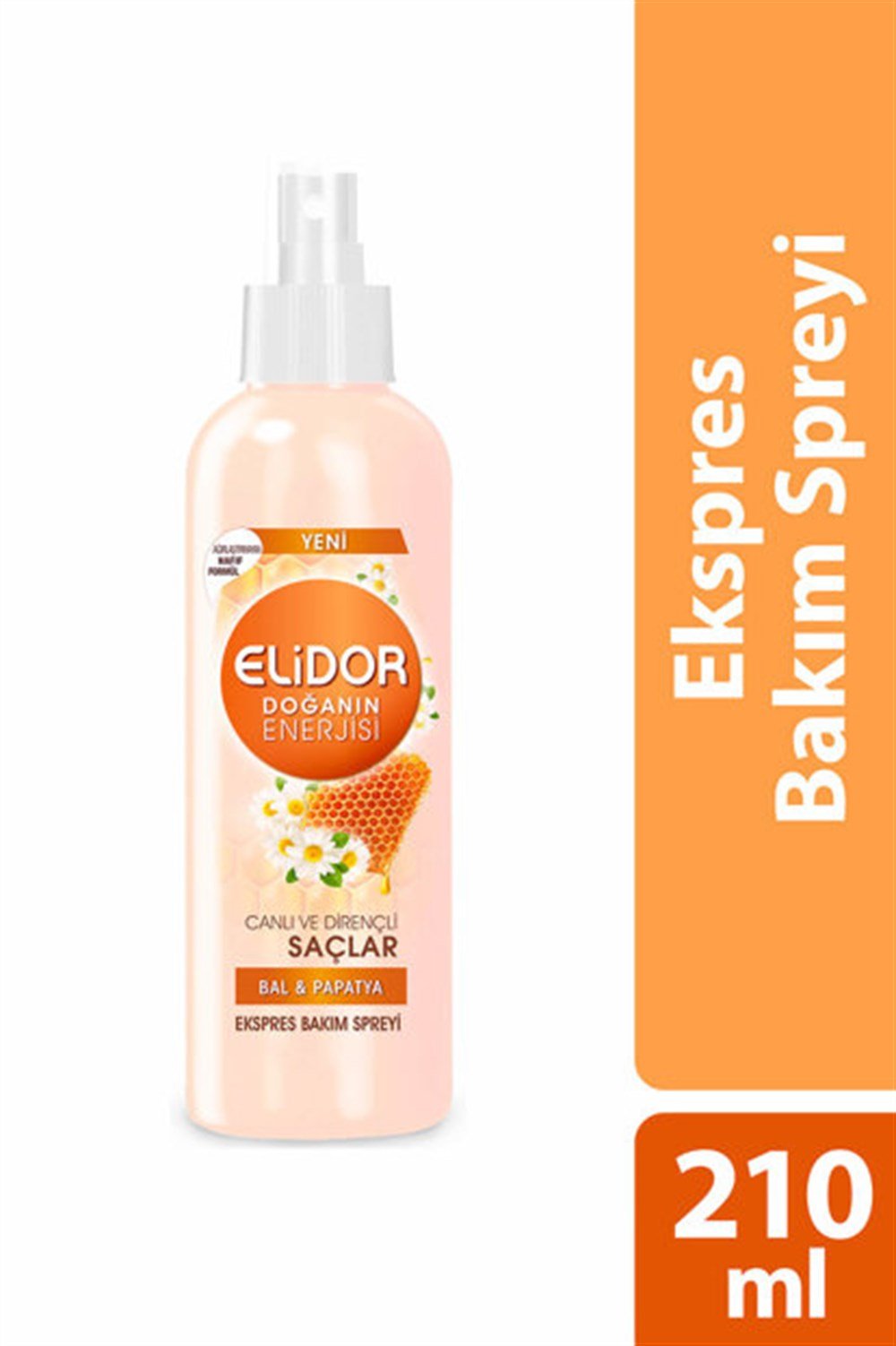 Elidor Canlı ve Dirençli Saçlar Bal ve Papatya Bakım Kremi 210 Ml