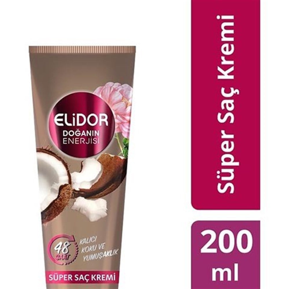 Elidor Doğanın Enerjisi Hindistan Cevizi Saç Kremi 200 Ml