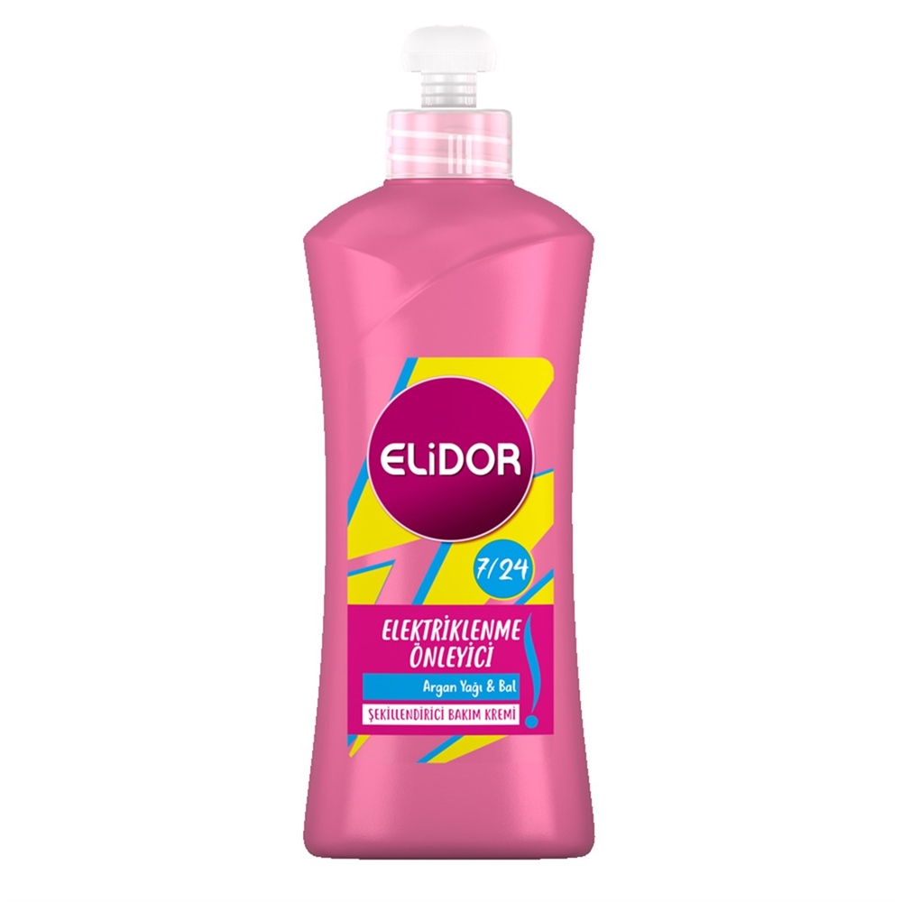 Elidor Saç Bakım Kremi Elektriklenme Önleyici Argan Ve Ballı 300 Ml
