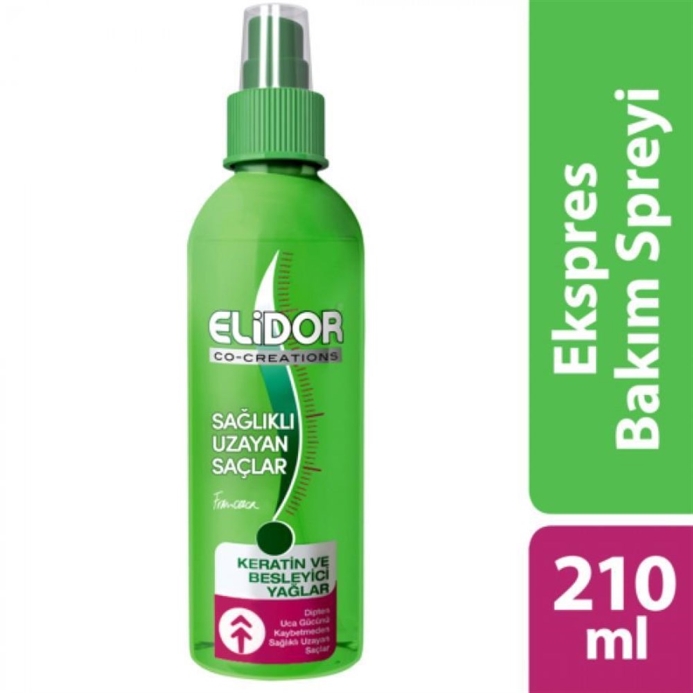 Elidor Sağlıklı Uzayan Saçlar Ekspres Bakım Spreyi 210 Ml