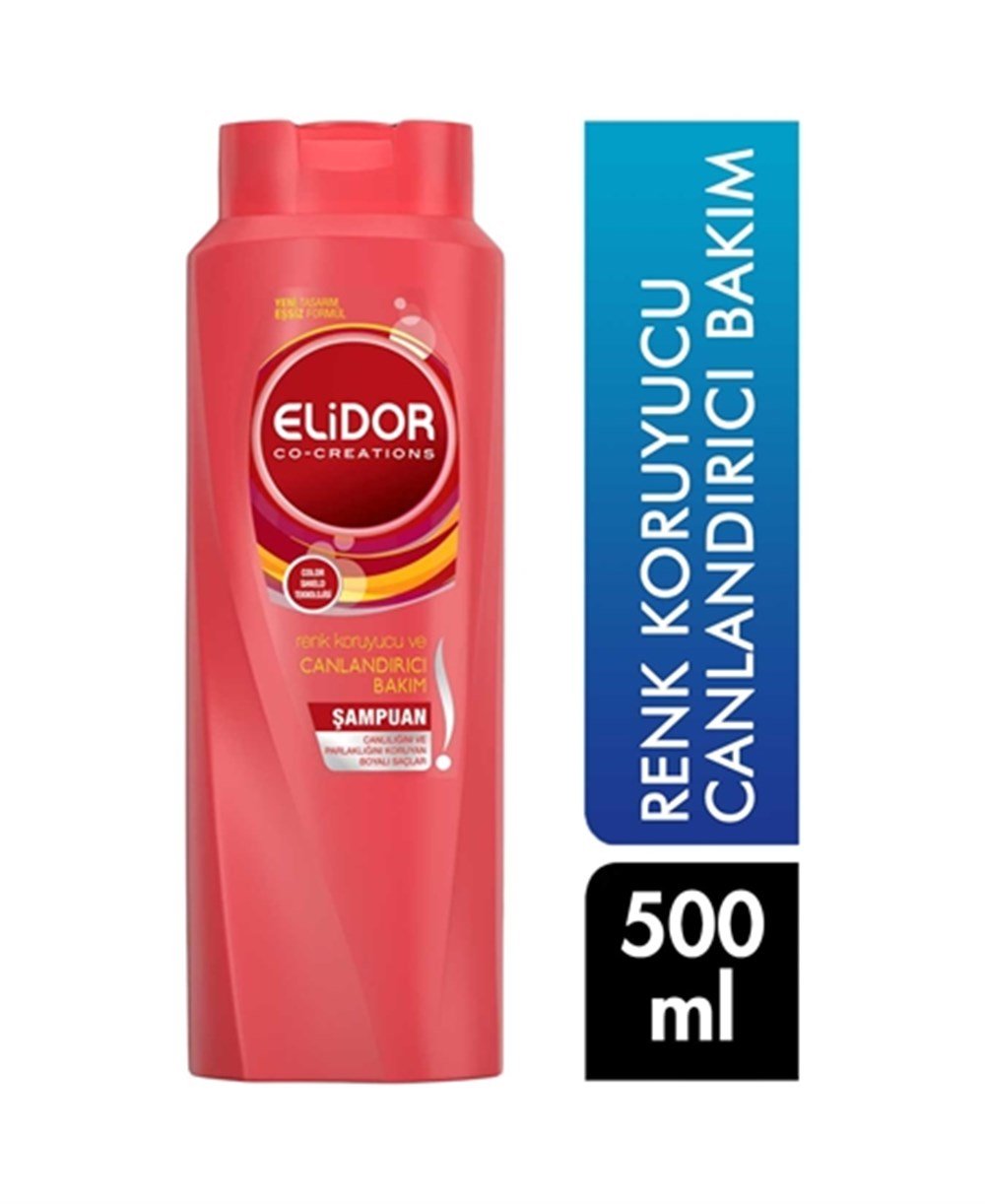 Elidor Şampuan 500 Ml Renk Koruyucu & Canlandırıcı