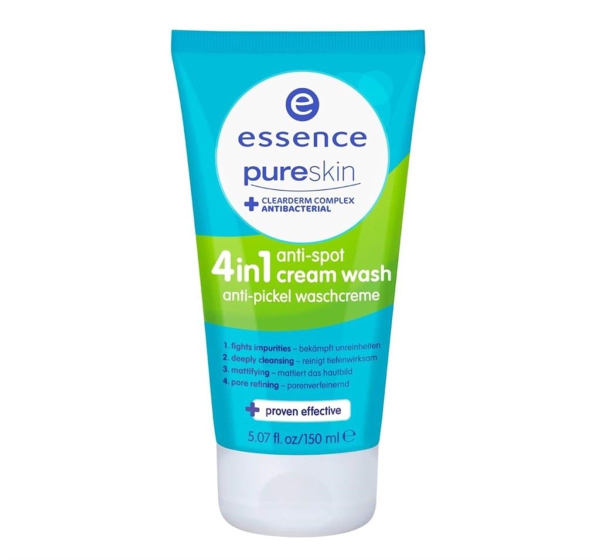 Essence Pureskin 4ü1 Arada Sivilce Karşıtı Temizleyici 150 Ml
