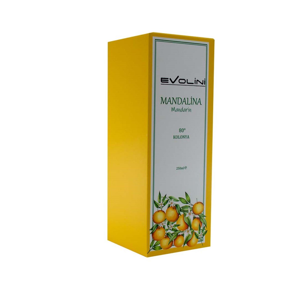 Evolini Mandalina Kolonyası Cam 250 Ml