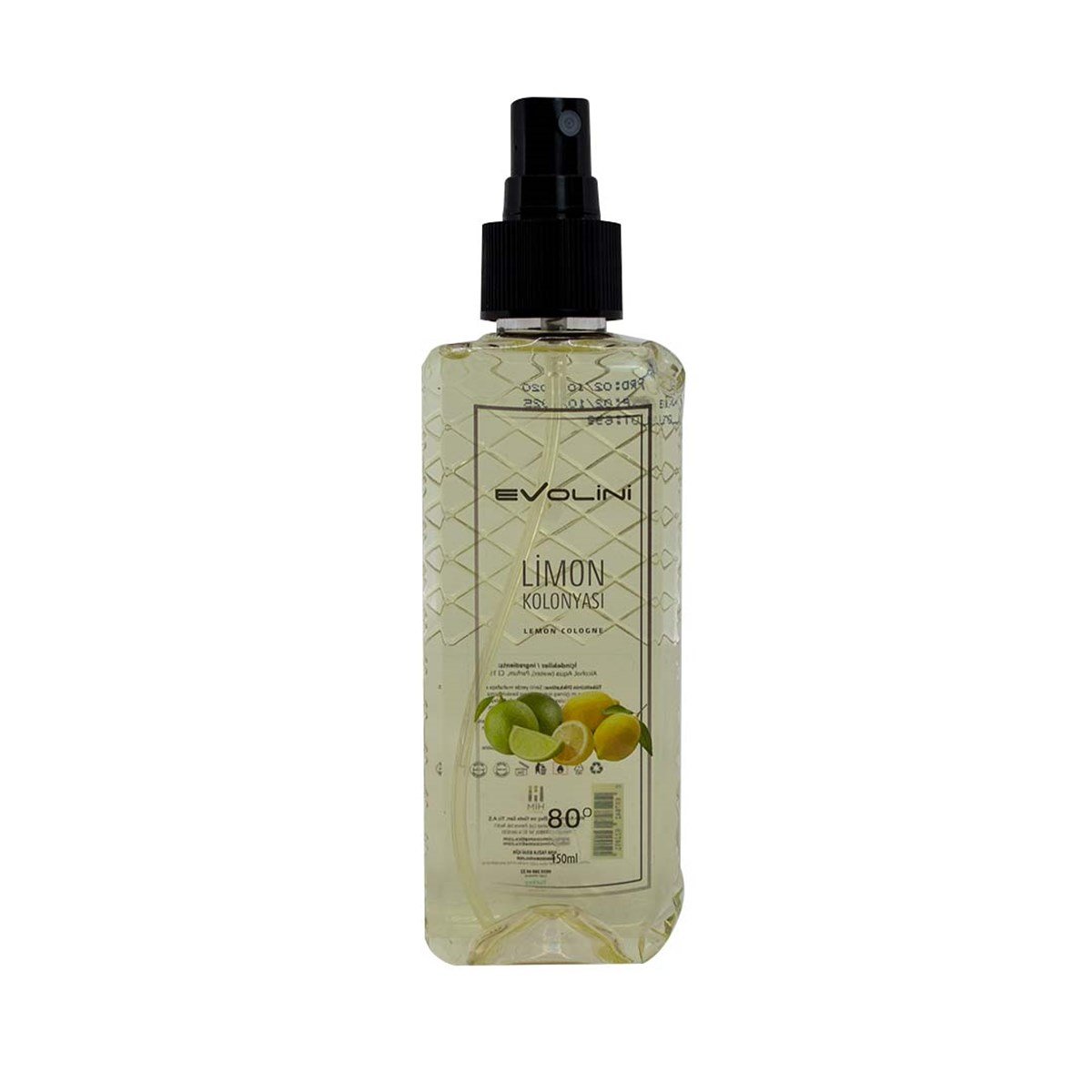 Evolini Sprey Limon Kolonyası 150 Ml