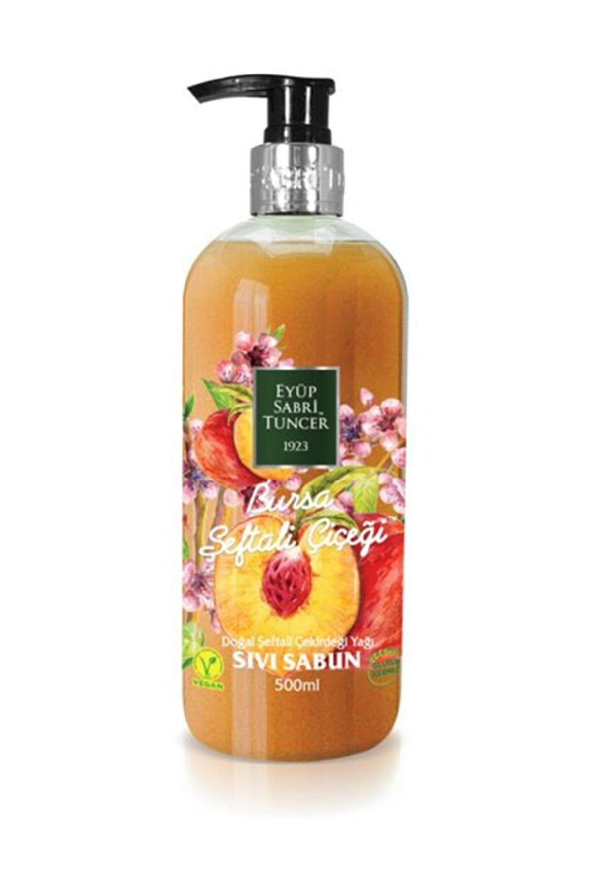 Eyüp Sabri Tuncer Bursa Şeftali Çiçeği  Sıvı Sabun 500 Ml