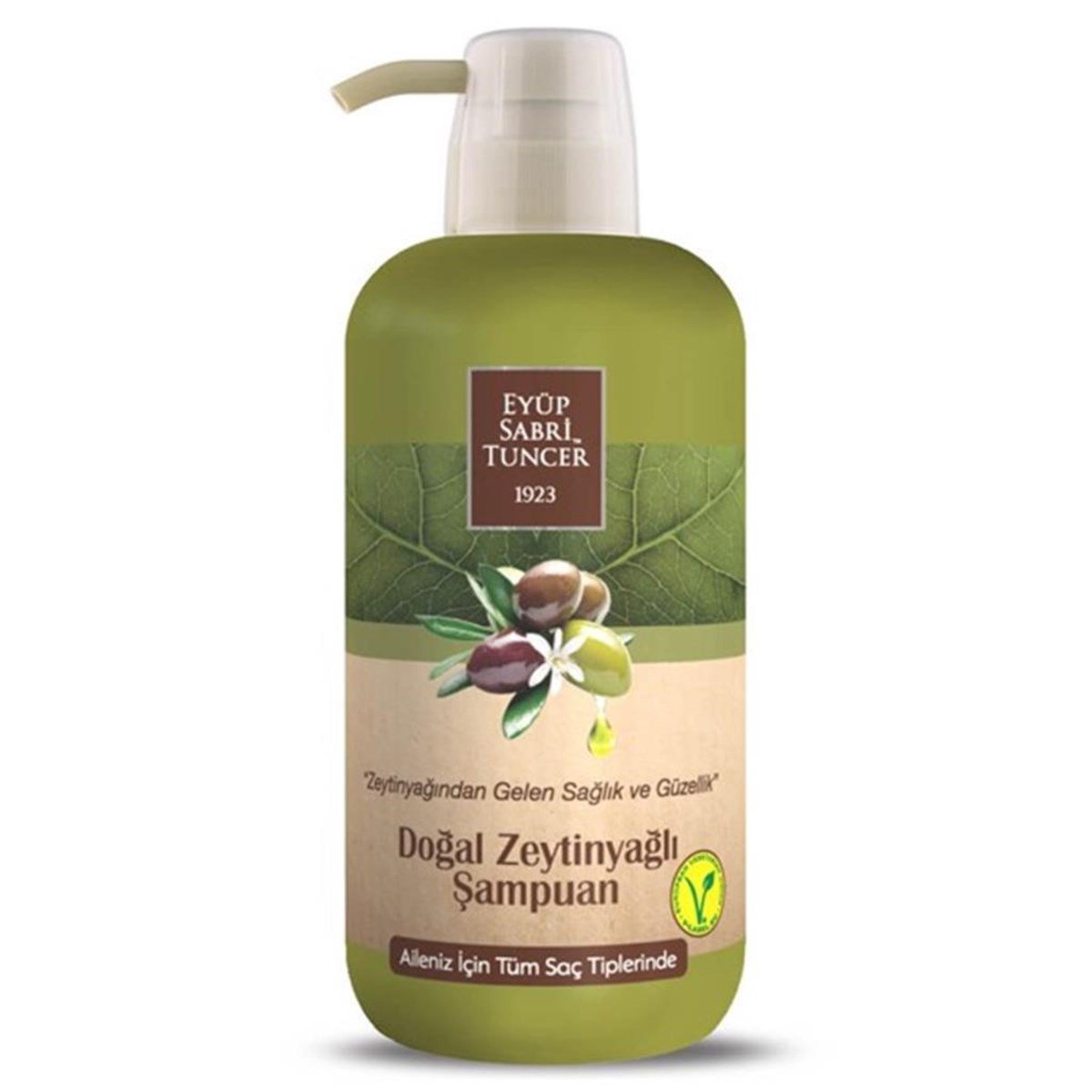 Eyüp Sabri Tuncer Doğal Zeytinyağlı Şampuan 600 Ml