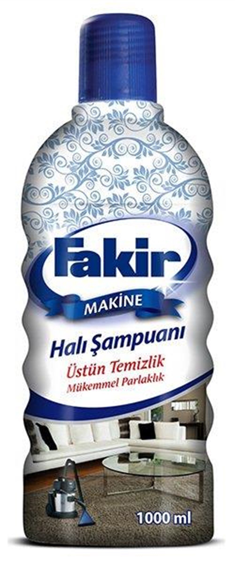 Fakir Halı Şampuanı Klasik Makinede 1LT