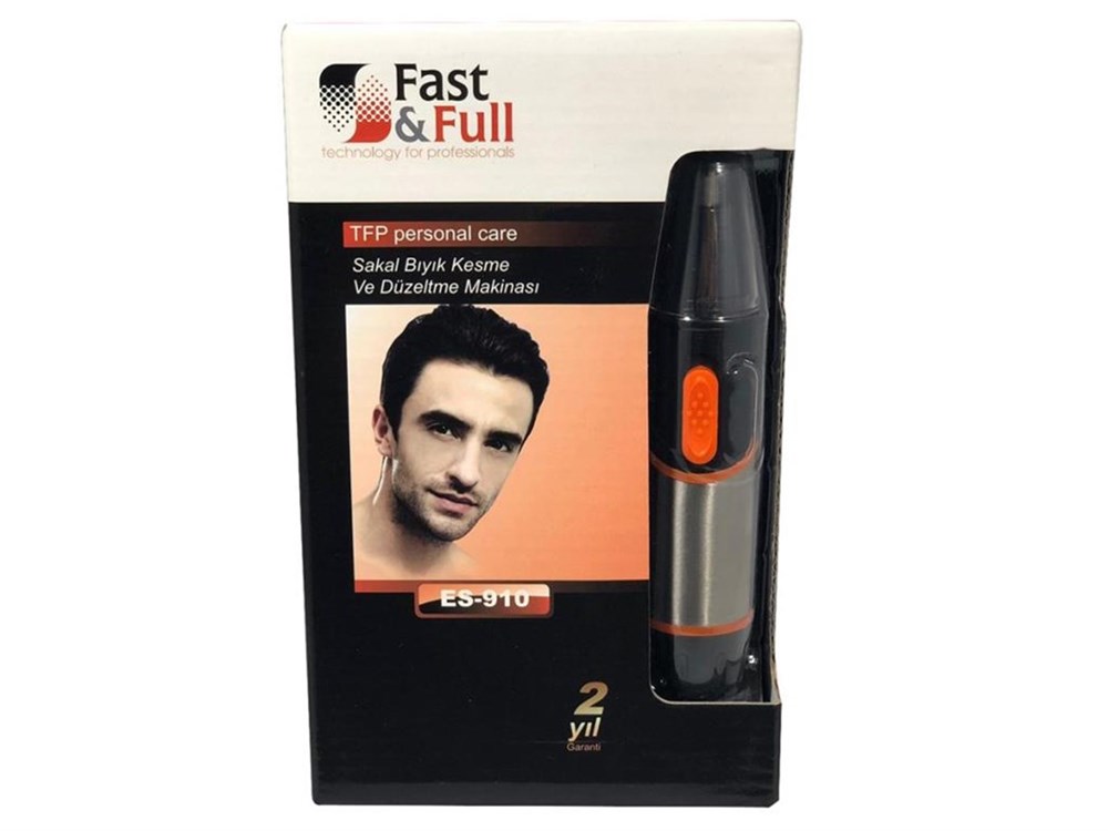 Fast&Full Profesyonel Sakal Bıyık Kesme Burun ES-910