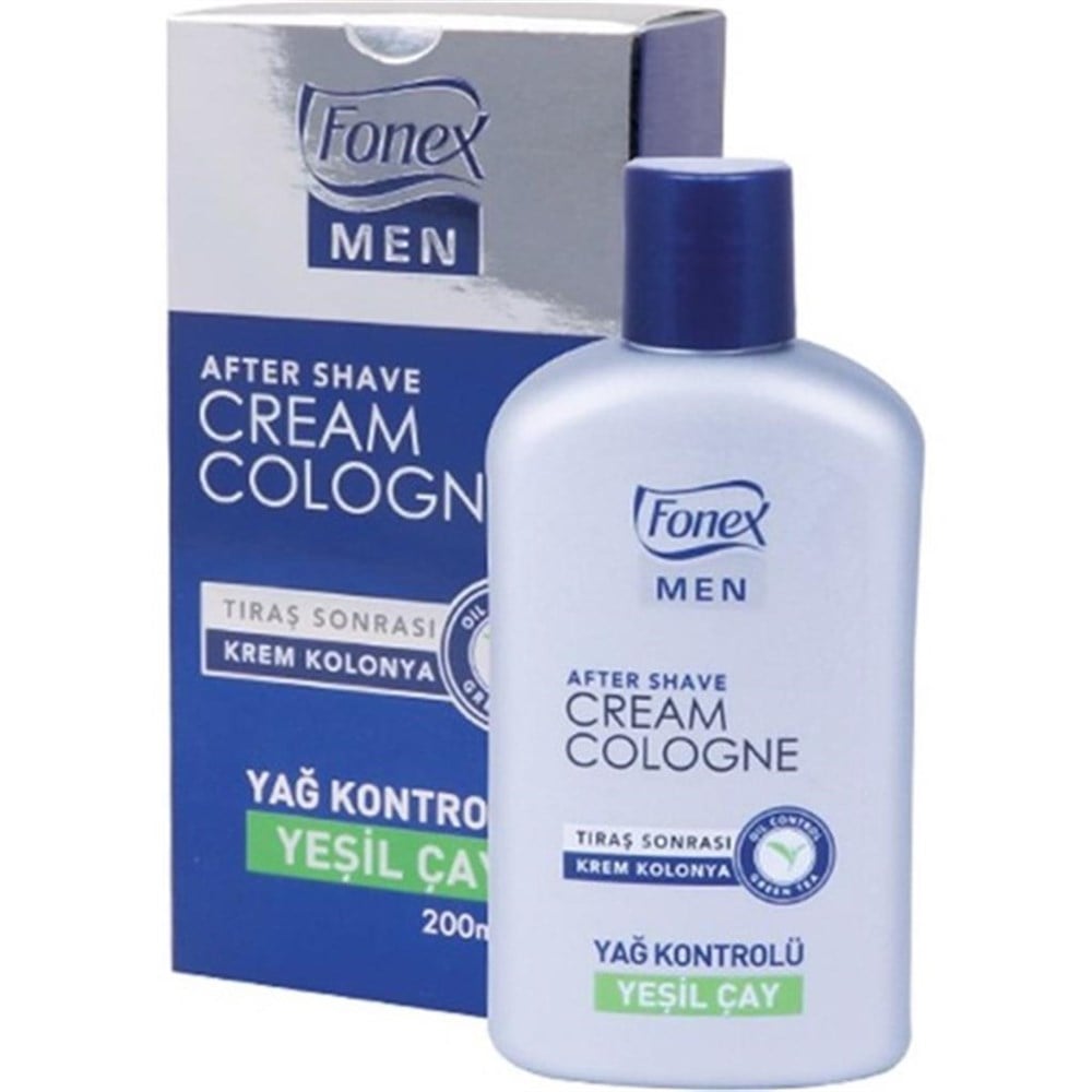 Fonex Men Krem Kolonya 200 Ml Yeşil Çay
