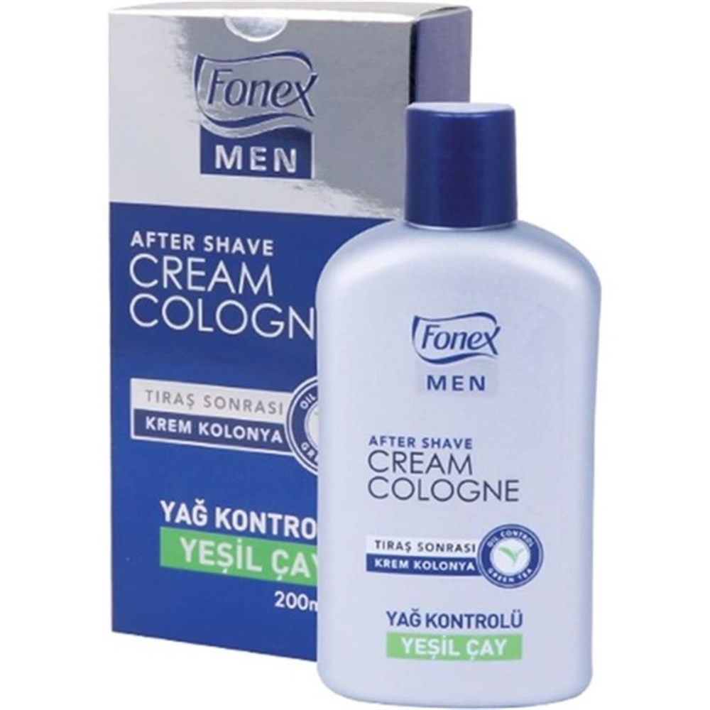 Fonex Men Krem Kolonya 200 Ml Yeşil Çay