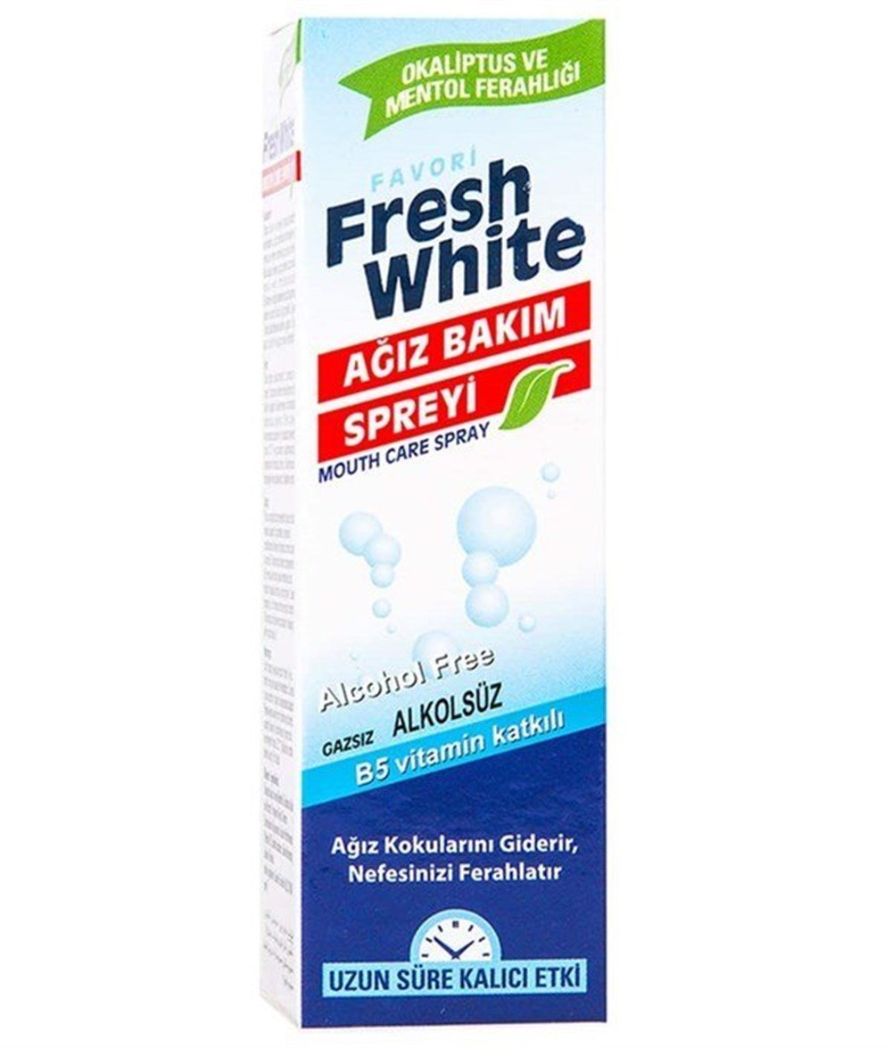 Fresh White Ağız Bakım Spreyi
