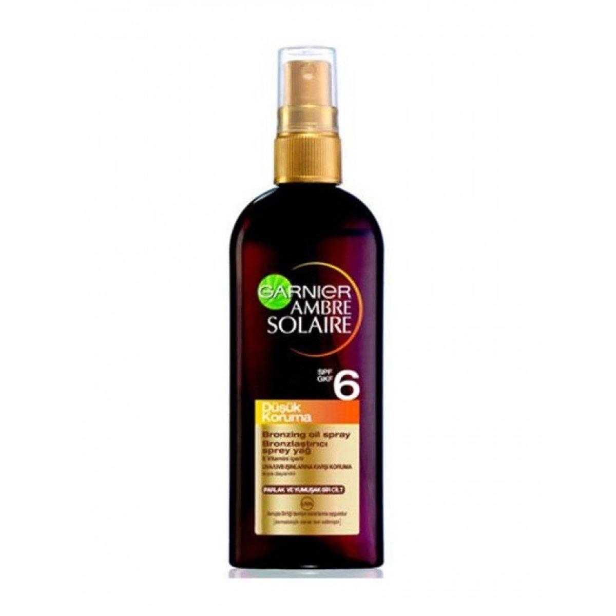 Garnier Ambre Solaire Golden Touch Bronzlaştırıcı Yağ Spray SPF 6 150 Ml