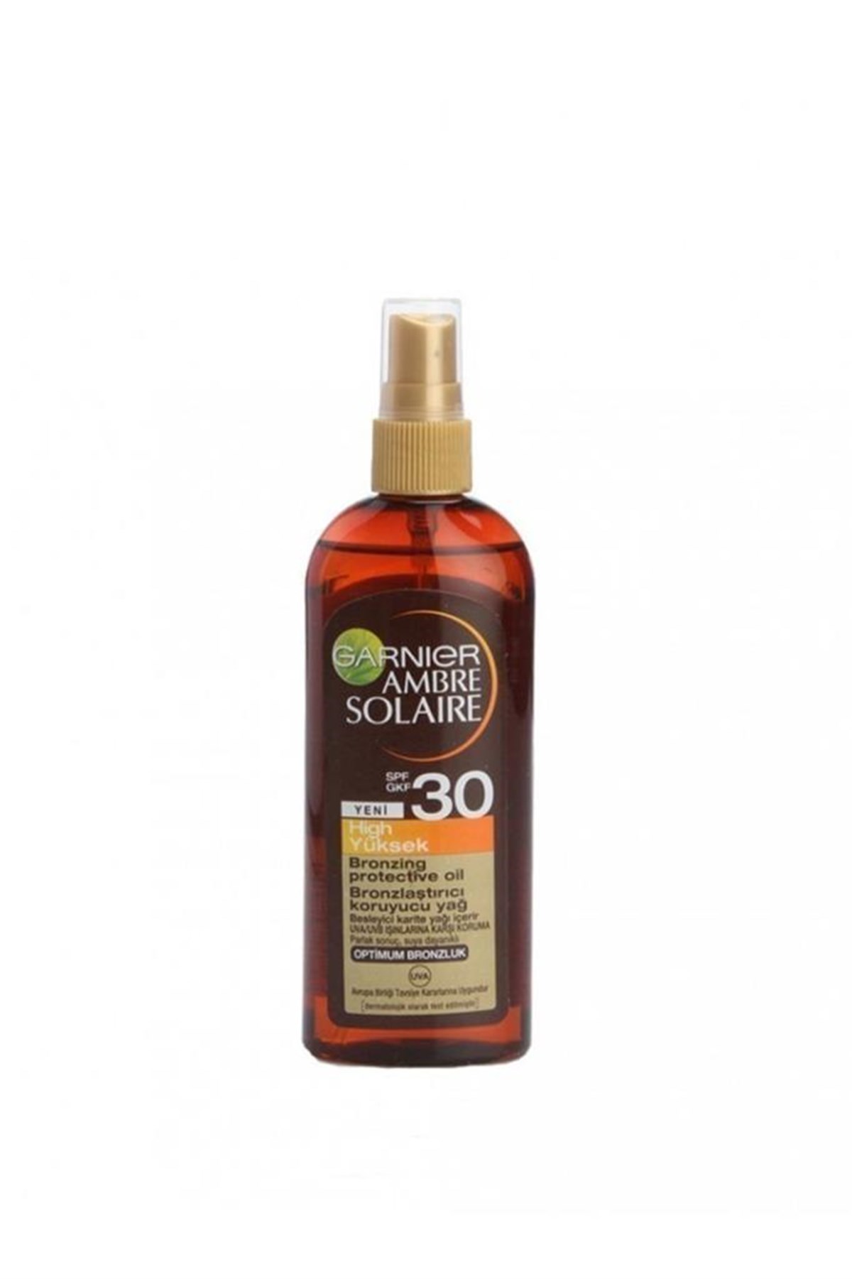 Garnier Ambre Solaire Golden Touch Bronzlaştırıcı Yağ Spray SPF 30 150 Ml