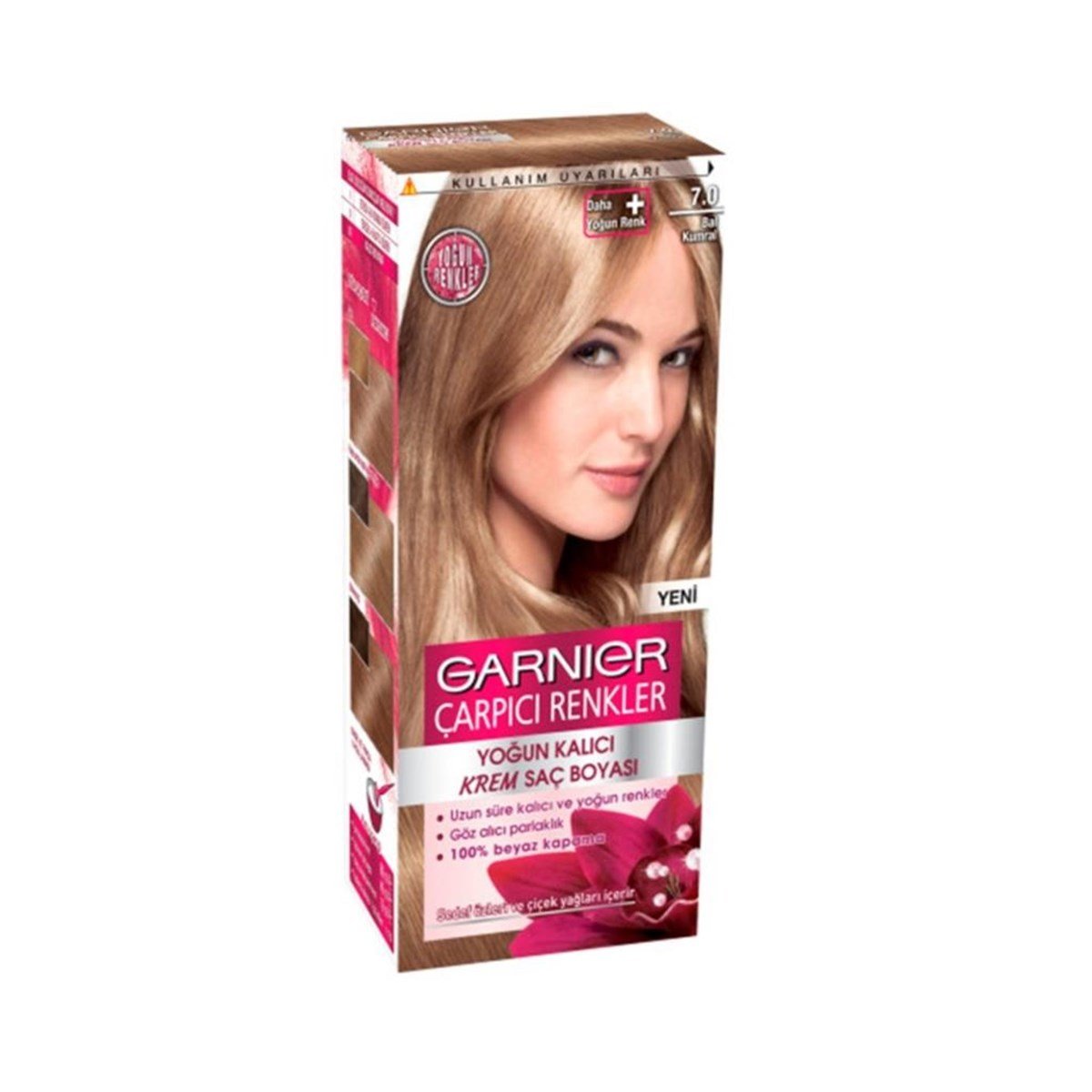 Garnier Çarpıcı Renkler Saç Boyası 7 Yoğun Kumral