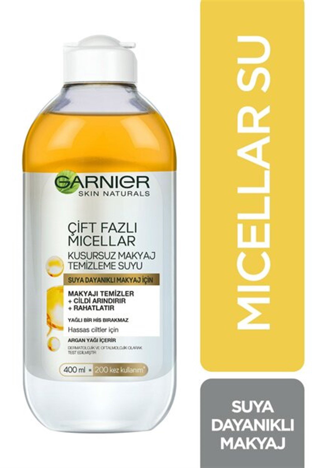 Garnier Çift Fazlı Micellar Kusursuz Makyaj Temizleme Suyu 400 Ml