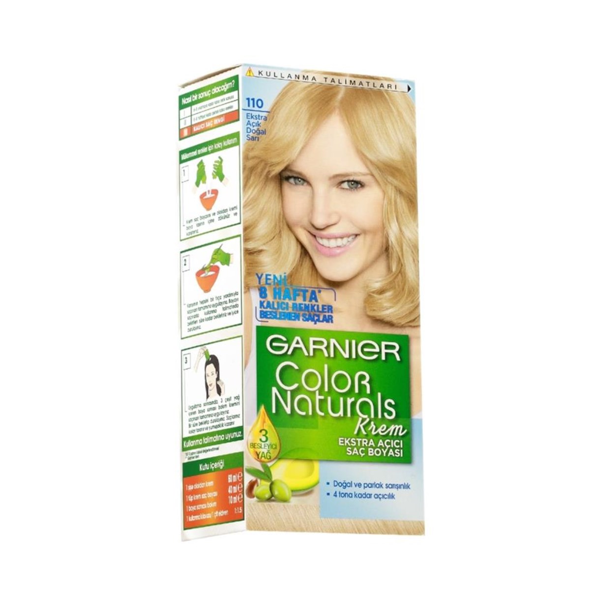 Garnier Color Naturals Saç Boyası 110 Ekstra Açık Doğal Sarı