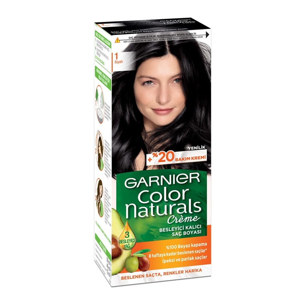 Garnier Color Naturals Turquıe 1 Siyah