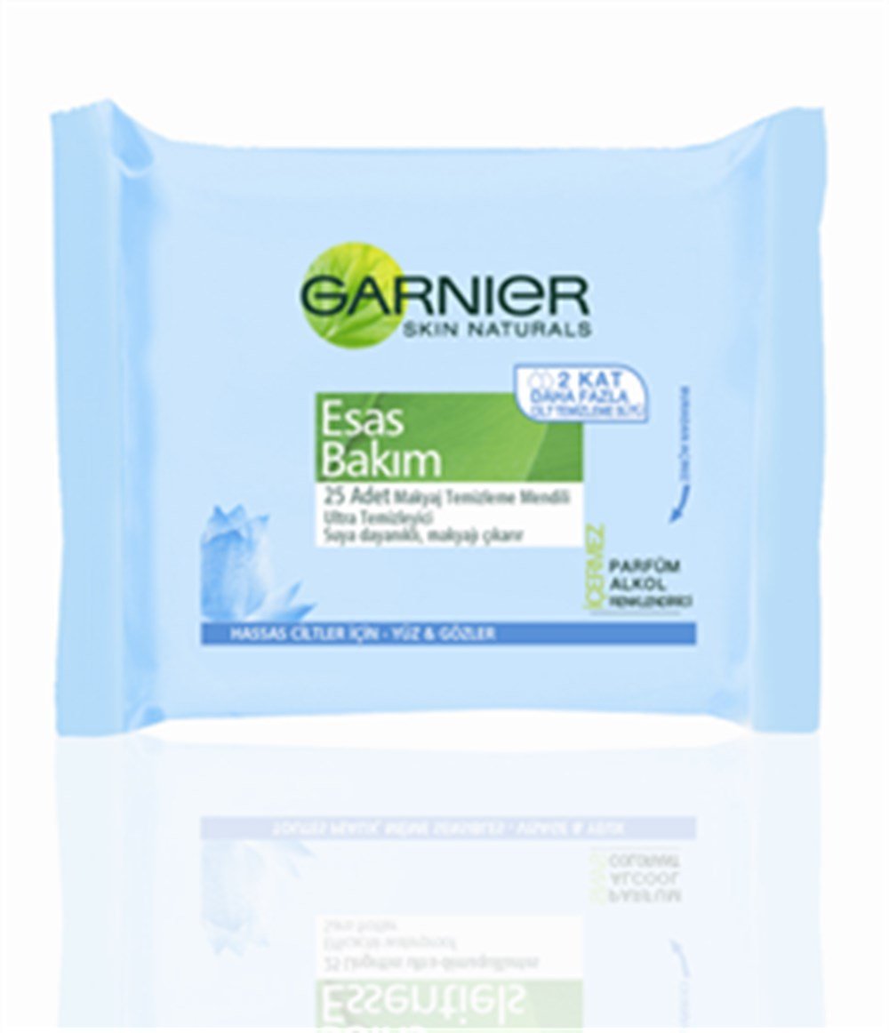 Garnier Esas Bakım Makyaj Temizleme Mendili -Normal