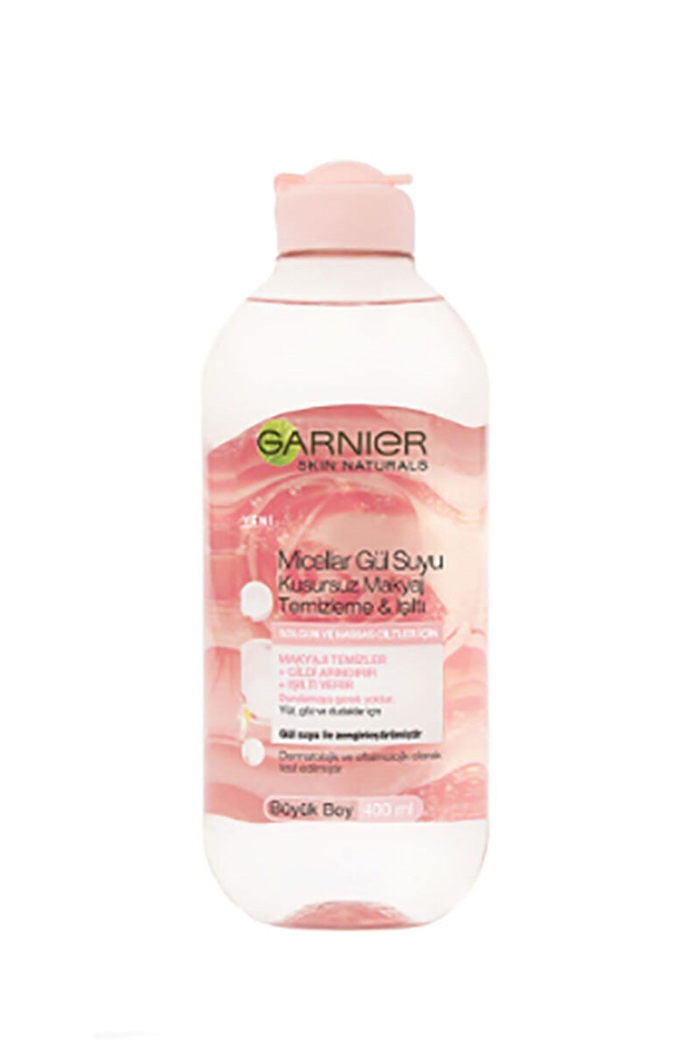 Garnier Miceller Gül Suyu Solgun Ve Hassas Cilt 400 Ml