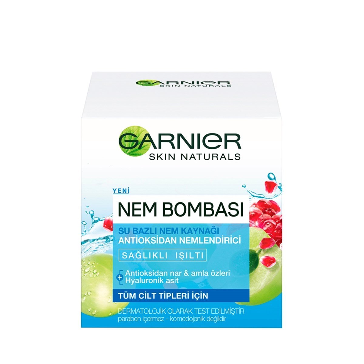 Garnier Nem Bombası Su Bazli Nem Kaynağı Krem 50 Ml
