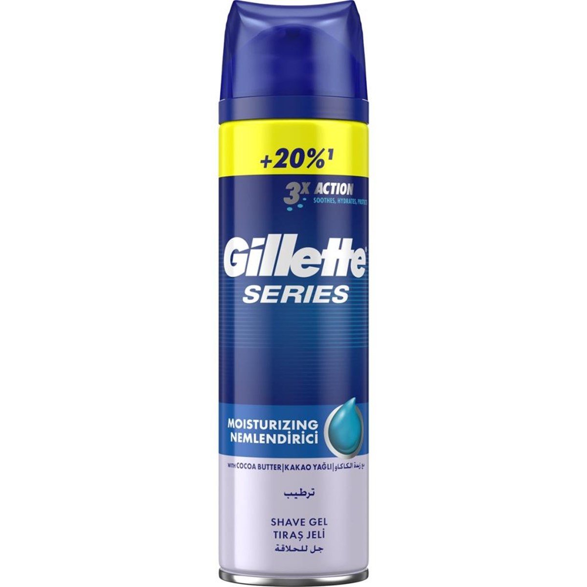 Gillette Series Nemlendirici Tıraş Jeli 200 ML