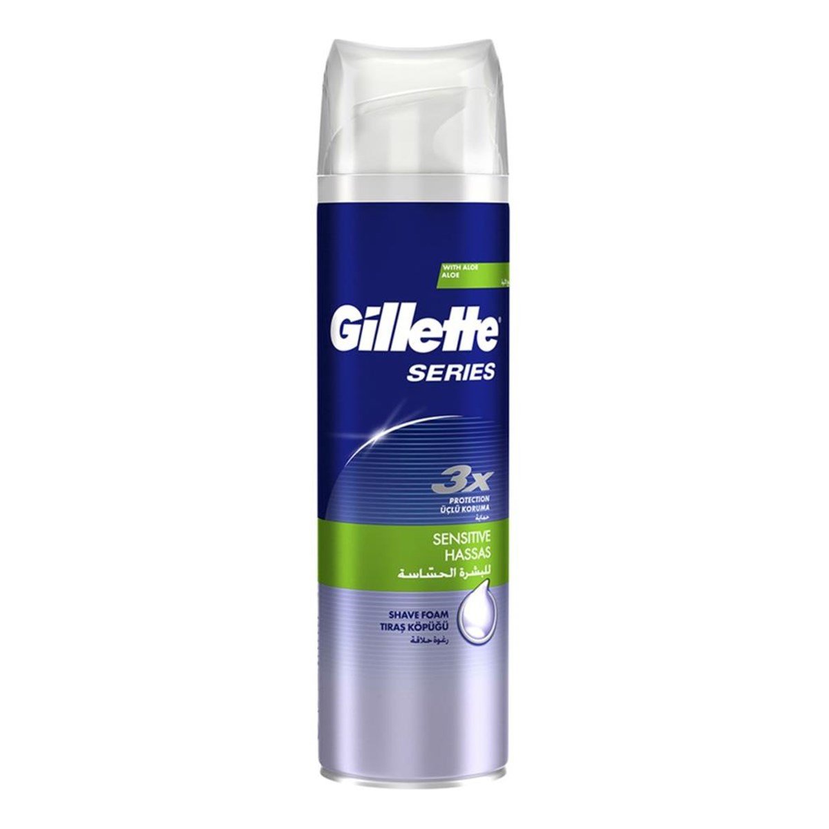 Gillette Series Tıraş Köpüğü Hassas 250 ml