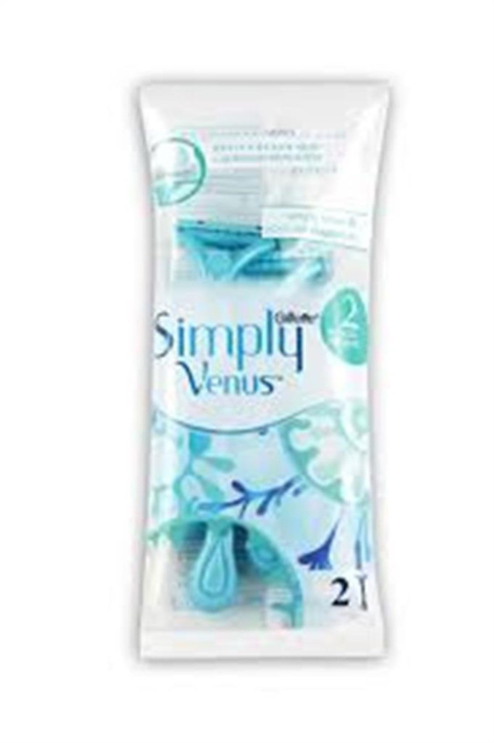 Gillette Simply Venus 2 Kullan At Kadın Tıraş Bıçağı 2'Li