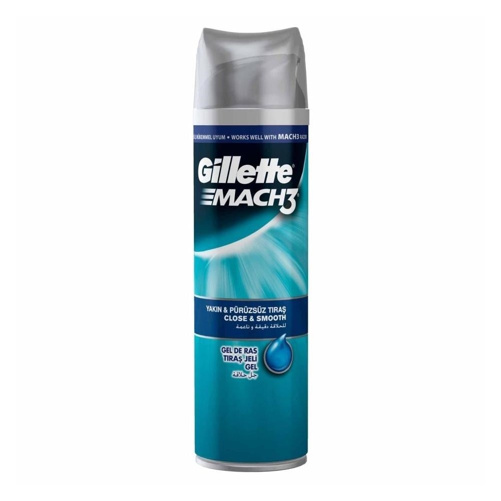 Gillette Traş Jeli 200 Ml Yakın & Pürüzsüz Traş