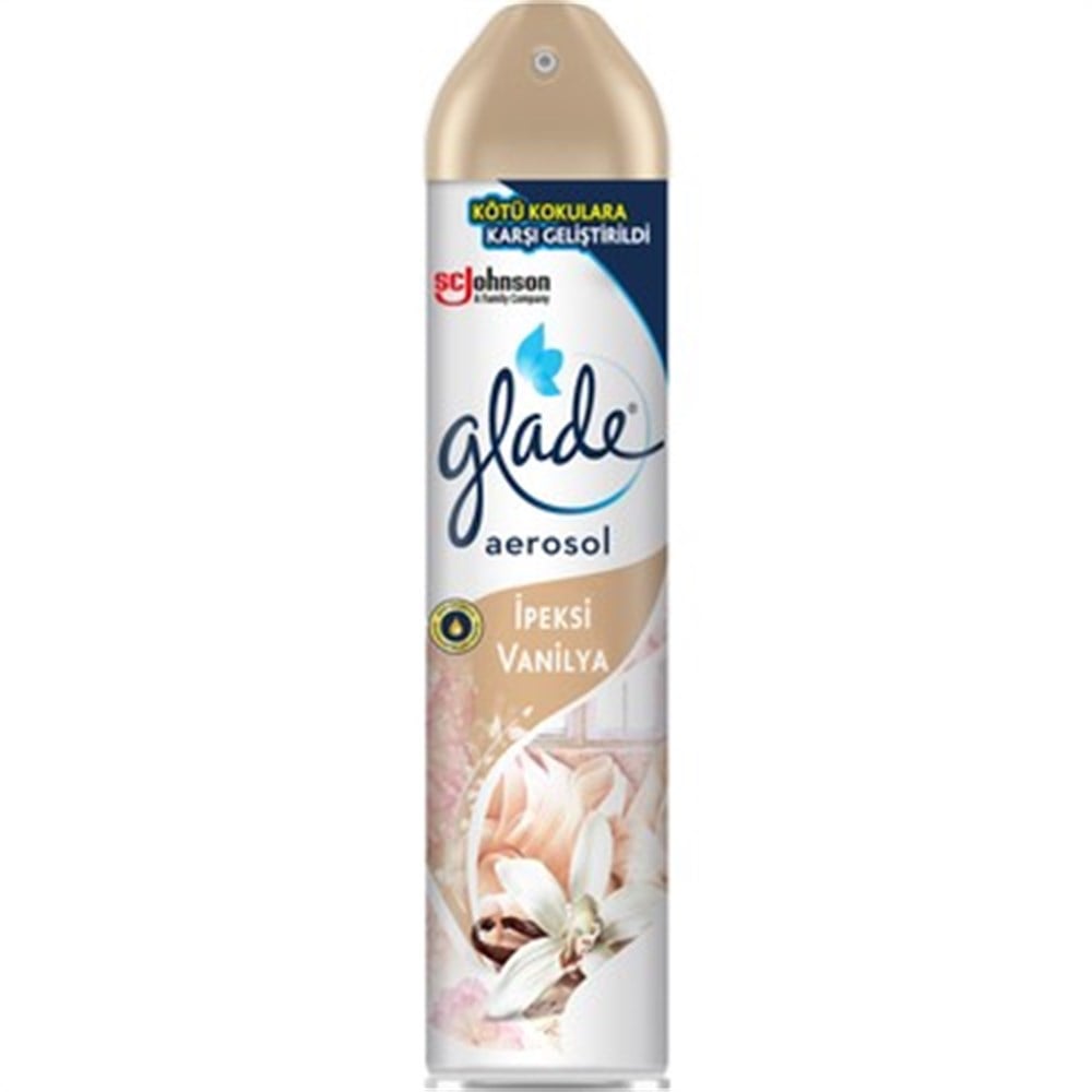 Glade Aerosol 300 Ml İpeksi Vanilya Oda Kokusu
