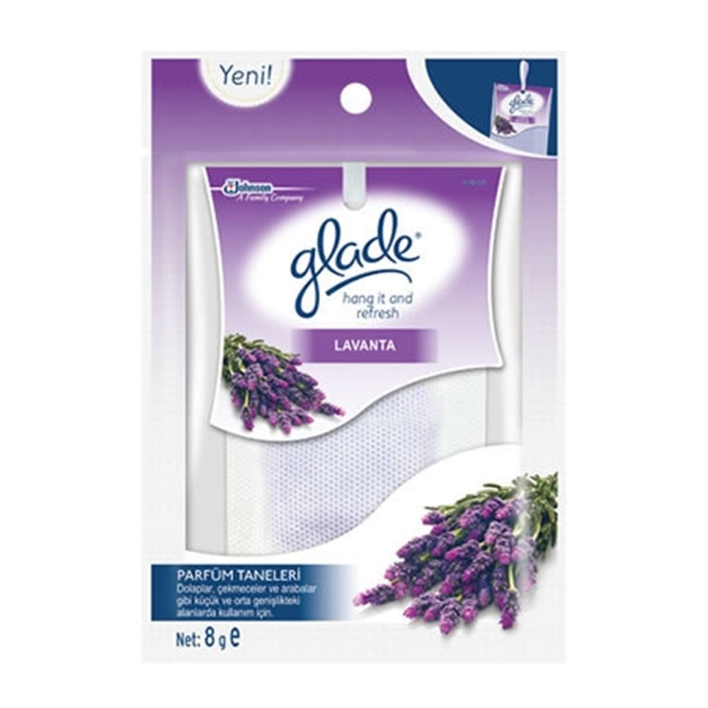 Glade Hang It And Refresh Parfum Tanelerı 8Gr Lavanta 