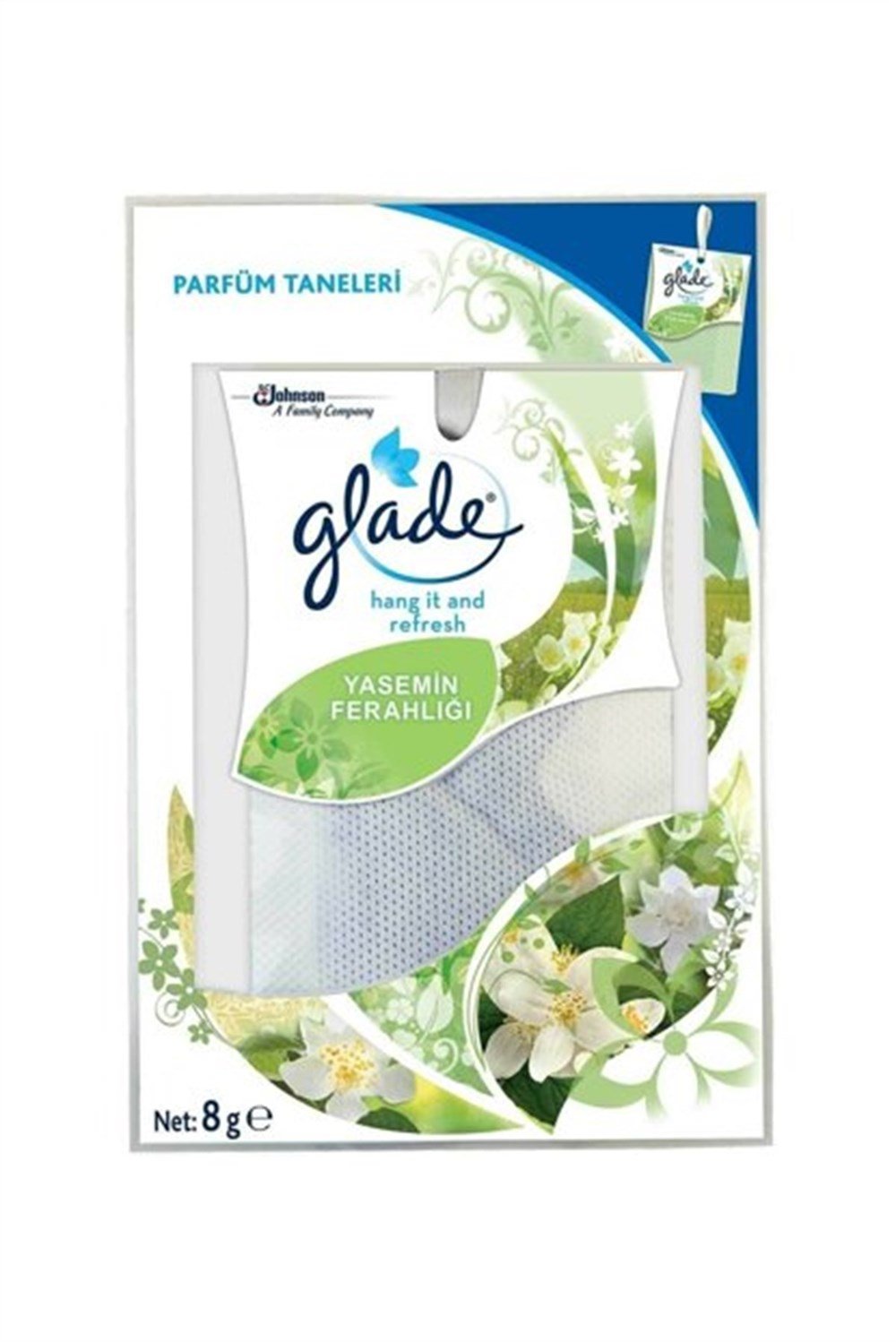 Glade Hang It Fresh Yasemin Ferahlığı Oda Kokusu 8 Gr