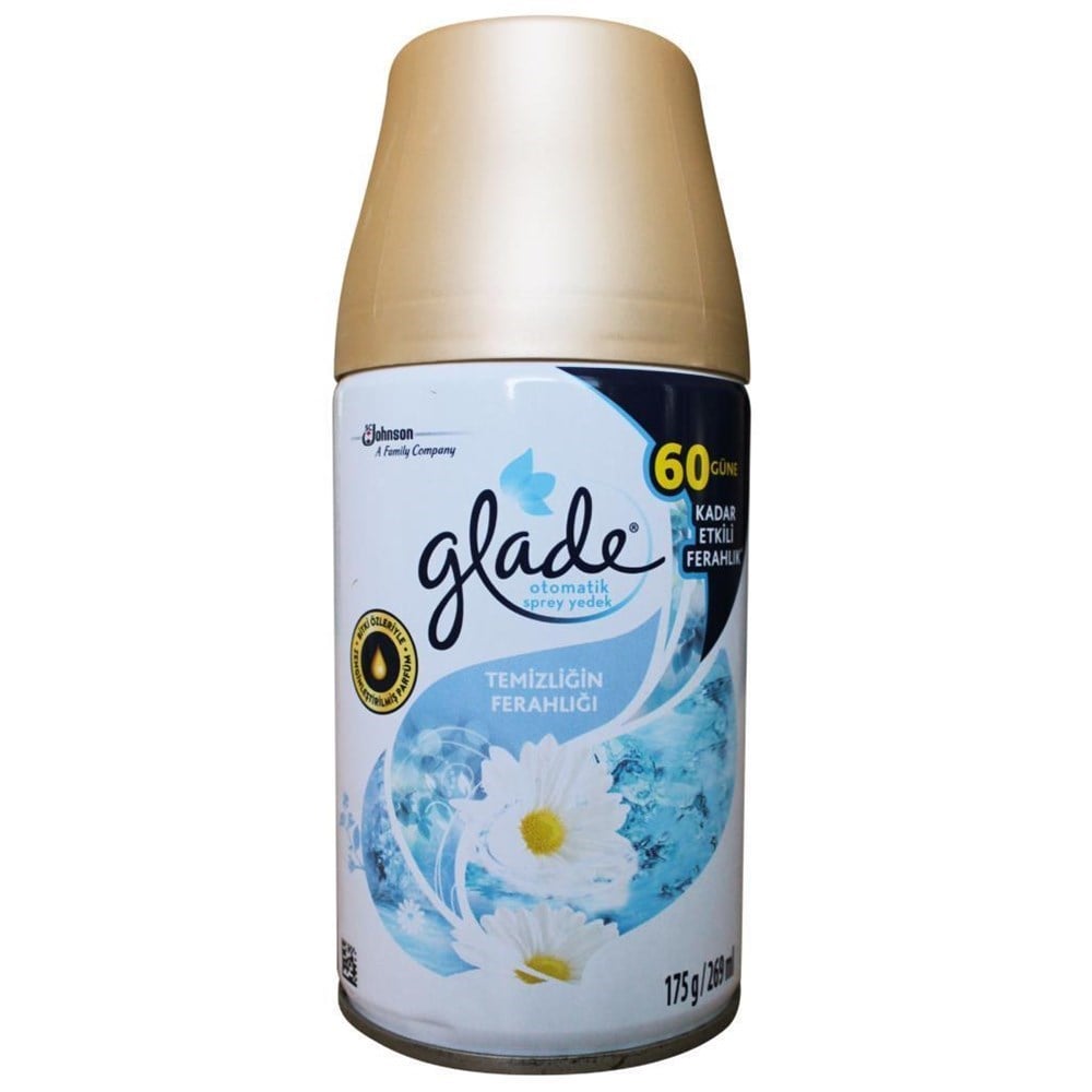 Glade Makine Yedeği Sprey 269 Ml Temizligin Ferahligi