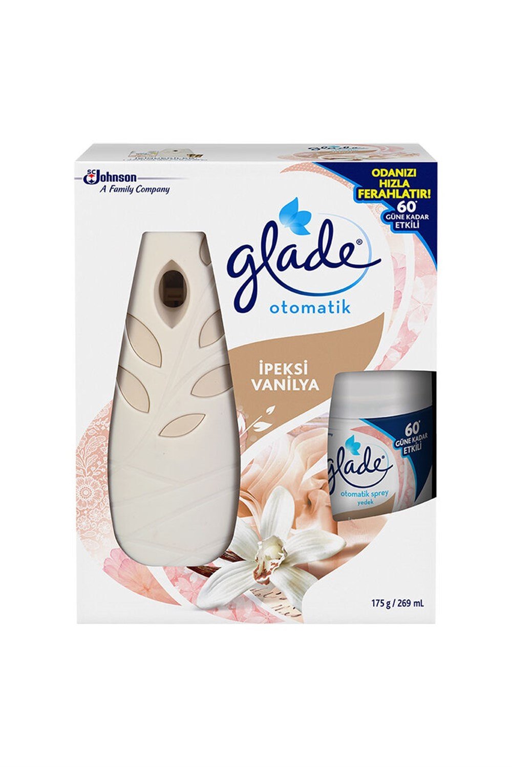 Glade Oda Spreyi Makina+Yedek İpeksi Vanilya