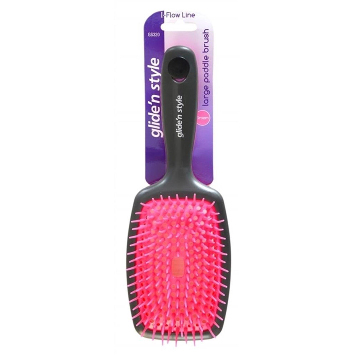 Glide'n Style I-flow Serisi Büyük Paddle Fırçası gs320