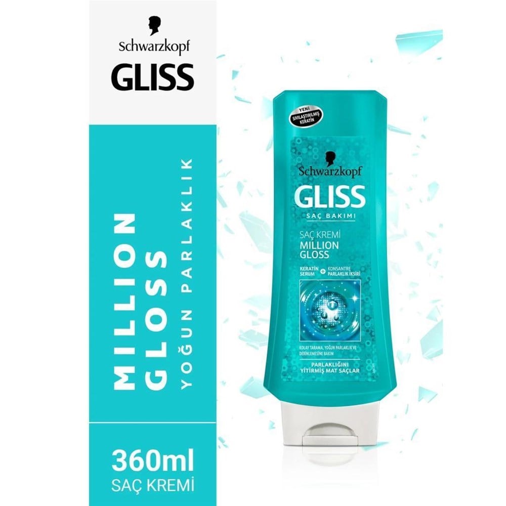 Gliss Saç Kremi 360 Ml Million Gloss 