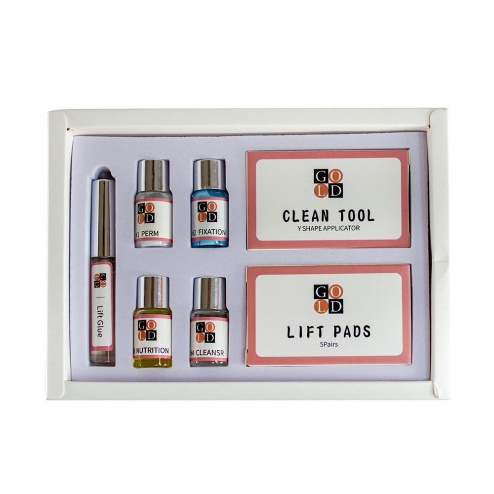 Gold Beauty Lash Lift Eyelash Perming Kit Kirpik Seti 