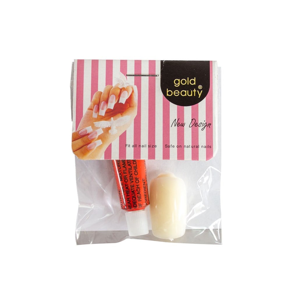 Gold Beauty Takma Tırnak Yapıstırıcılı