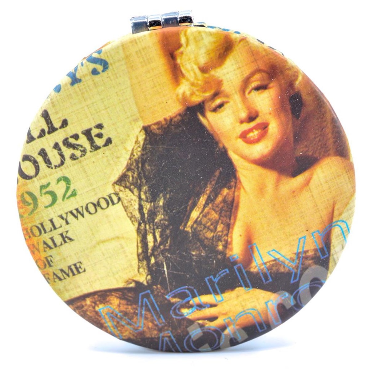 Gold Beauty Yuvarlak Cep Aynası Ep 9077