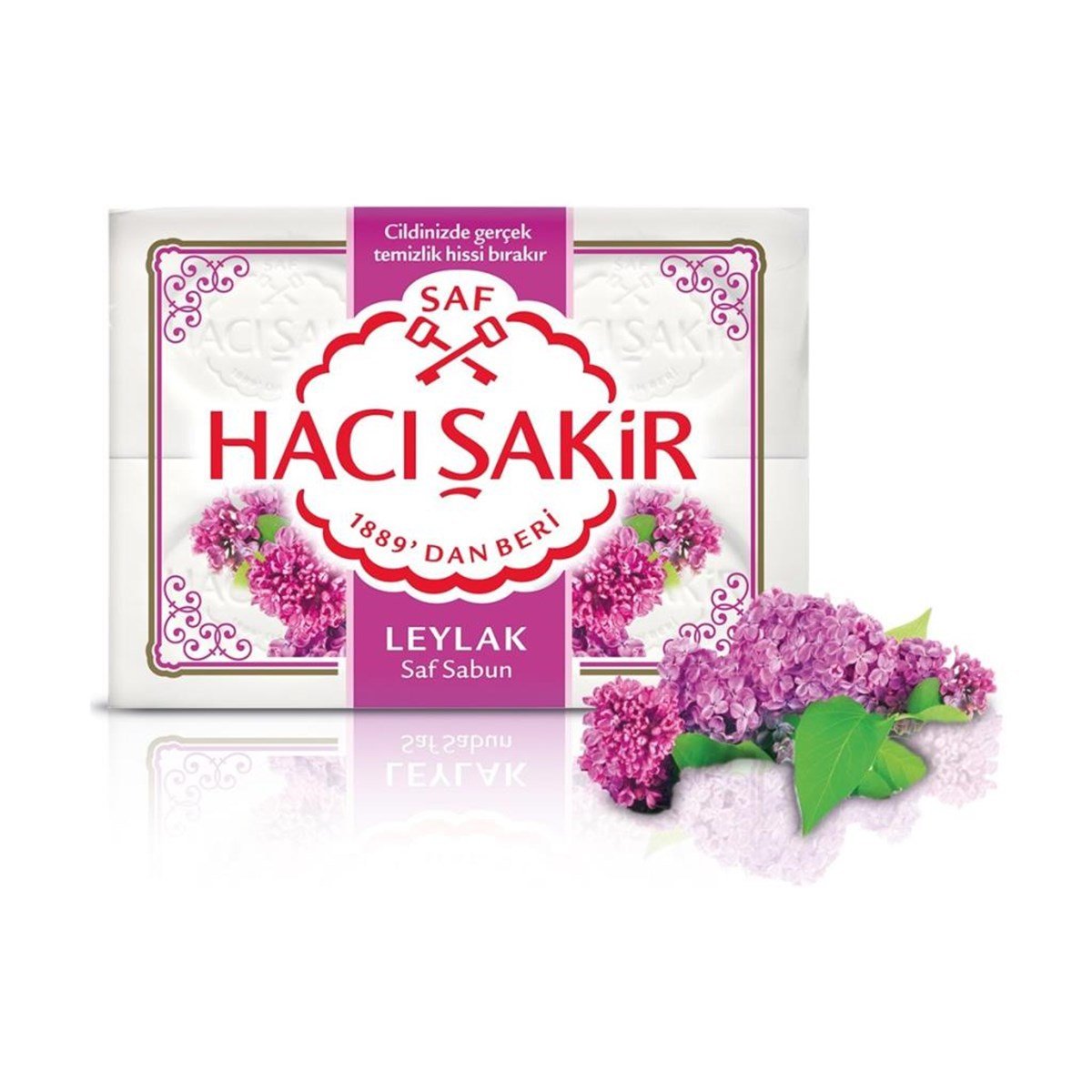 Hacı Şakir Leylak Kalıp Sabun 4 Adet 150 GR