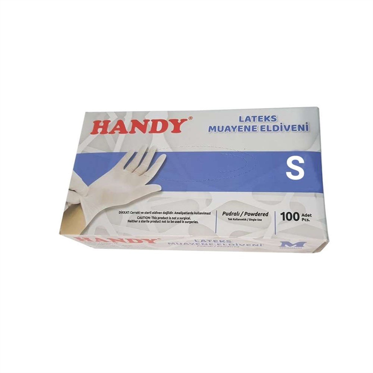 Handy Latex Muayne Eldiveni 100 Adt S