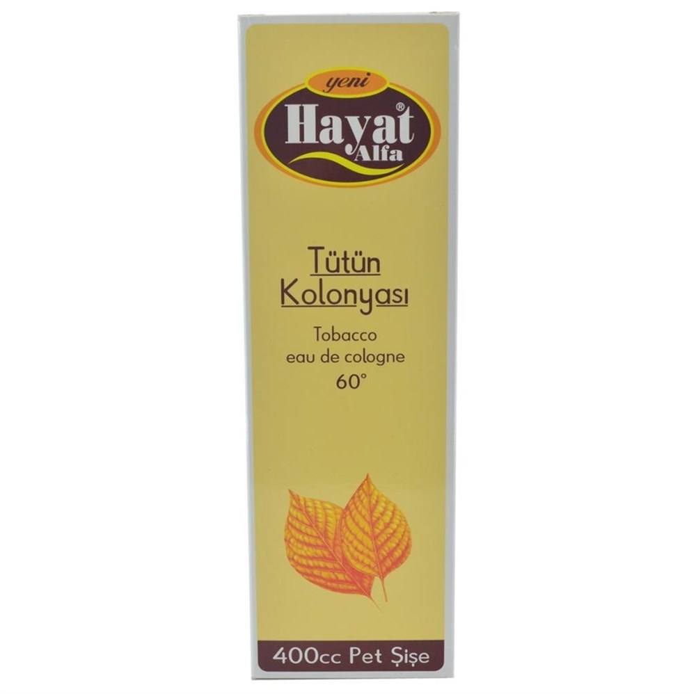 Hayat Kolonya Tütün Pet 400 Ml