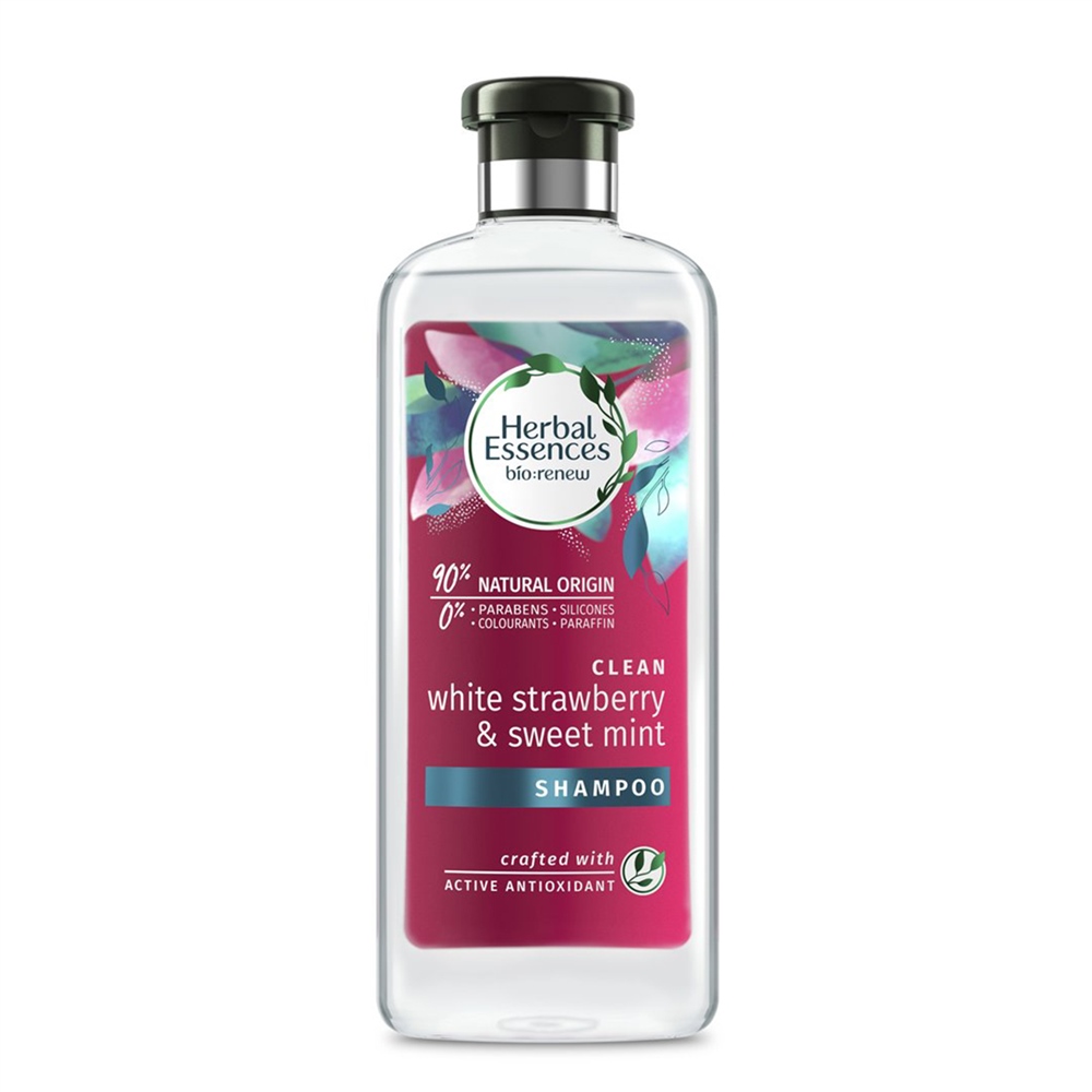 Herbal Essences Beyaz Çilek Tatlı Nane Arındırıcı Şampuan 400 Ml
