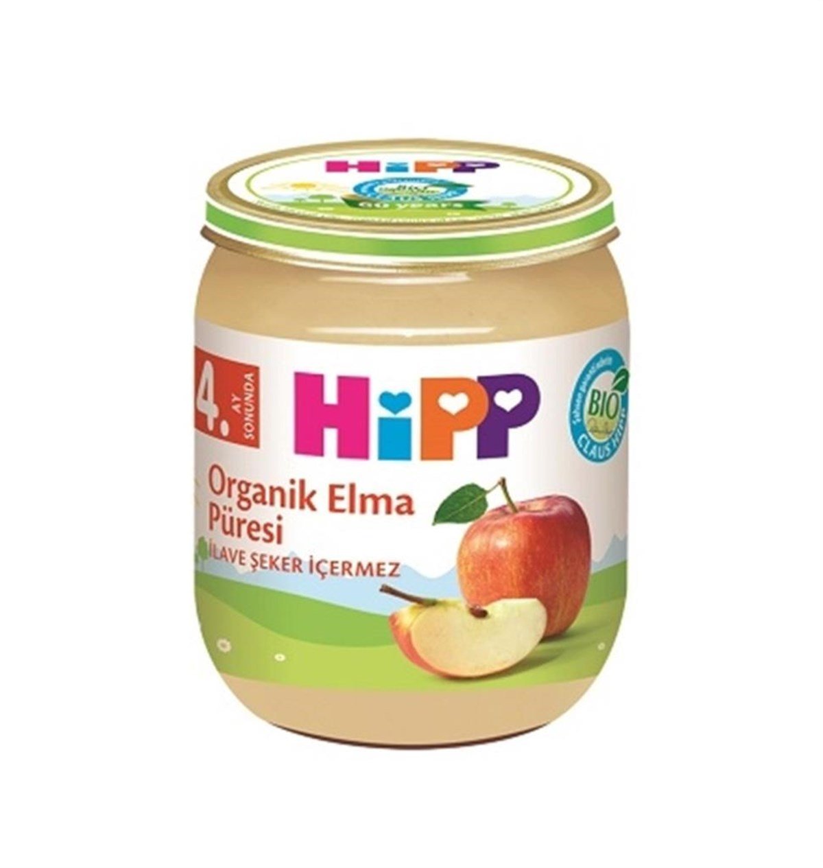 Hipp Organik Elma Püresi 125 Gr