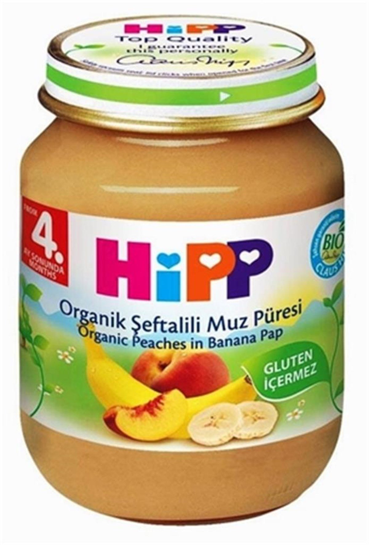 Hipp Organik Şeftalili Muz Püresi 125 Gr