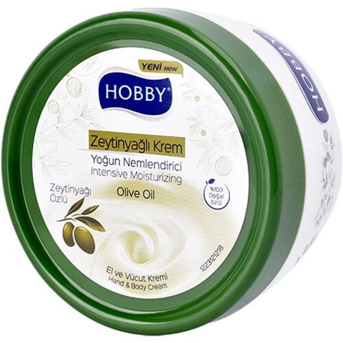 Hobby Beauty Krem 200ml Zeytinyağlı
